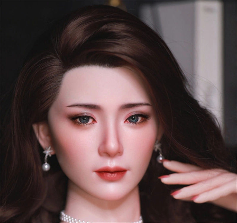 JYDOLL Real Silicone Sex Doll Head