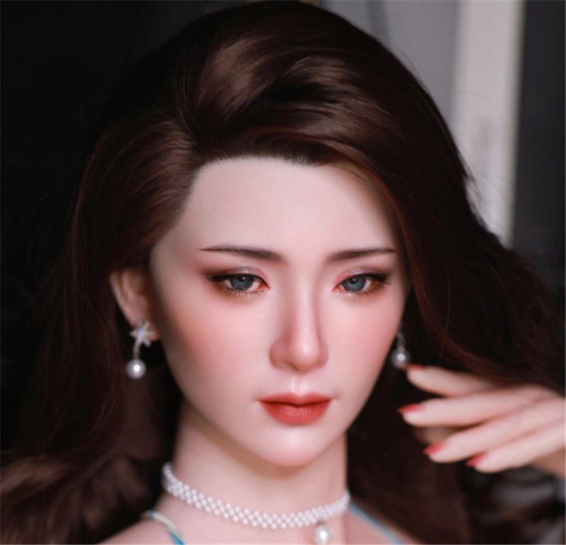 JYDOLL Real Silicone Sex Doll Head