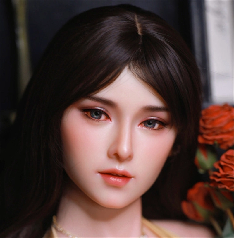 JYDOLL Real Silicone Sex Doll Head