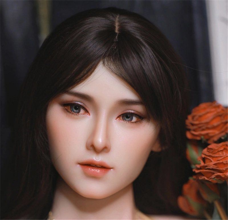 JYDOLL Real Silicone Sex Doll Head