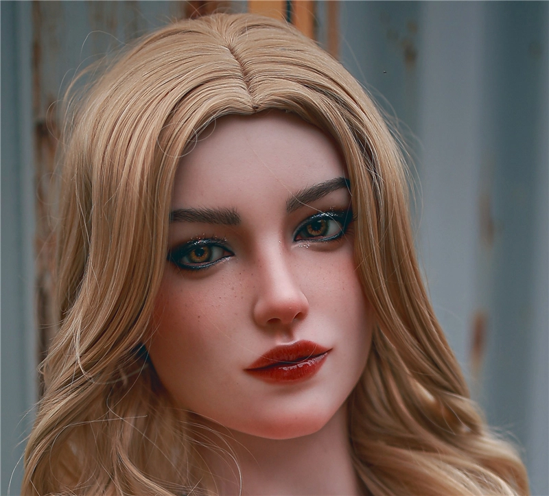 JYDOLL Real Silicone Sex Doll Head