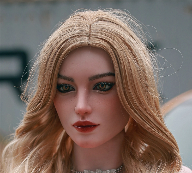 JYDOLL Real Silicone Sex Doll Head