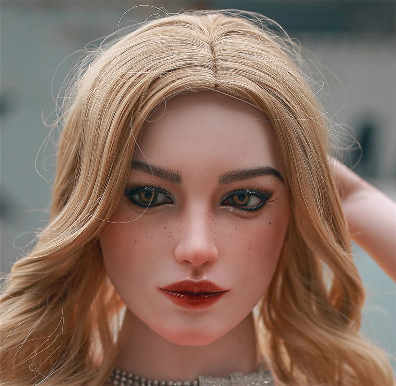 JYDOLL Real Silicone Sex Doll Head