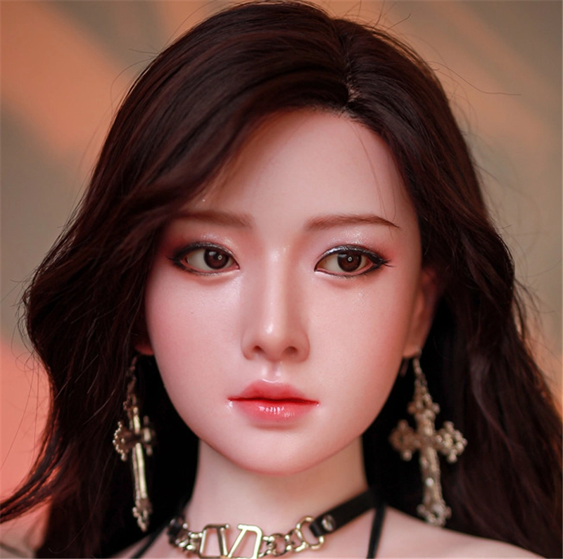 JYDOLL Real Silicone Sex Doll Head