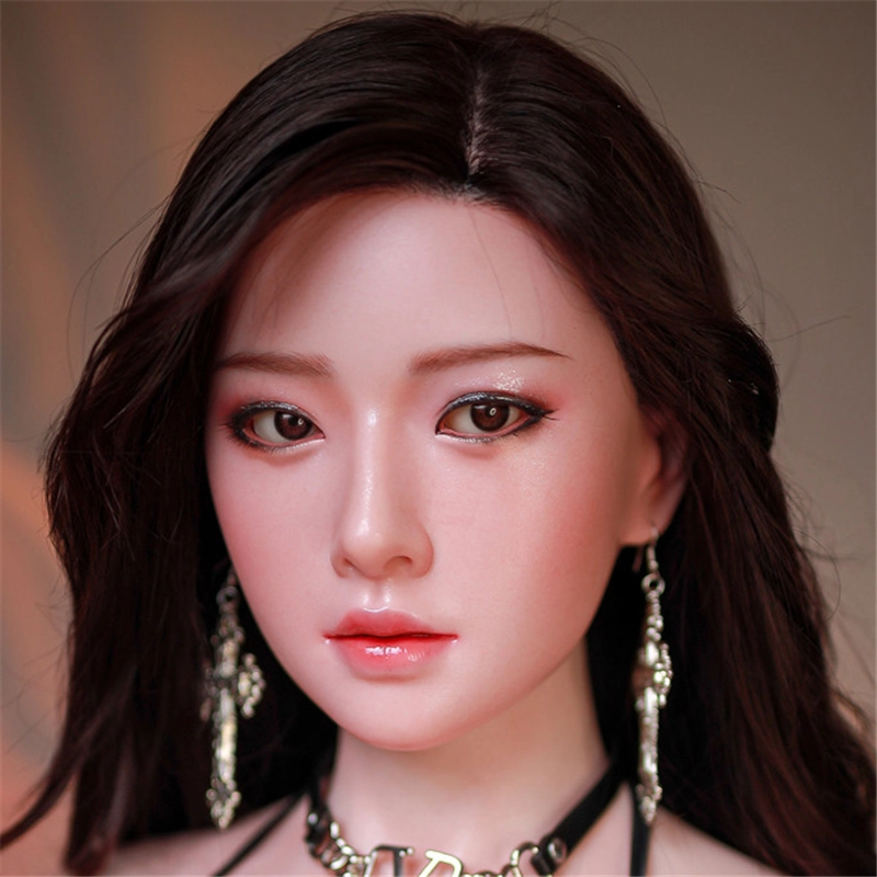 JYDOLL Real Silicone Sex Doll Head