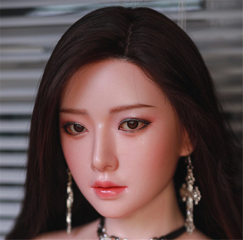 JYDOLL Real Silicone Sex Doll Head