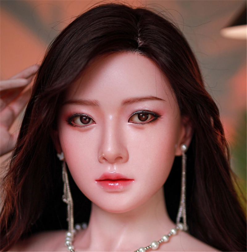 JYDOLL Real Silicone Sex Doll Head