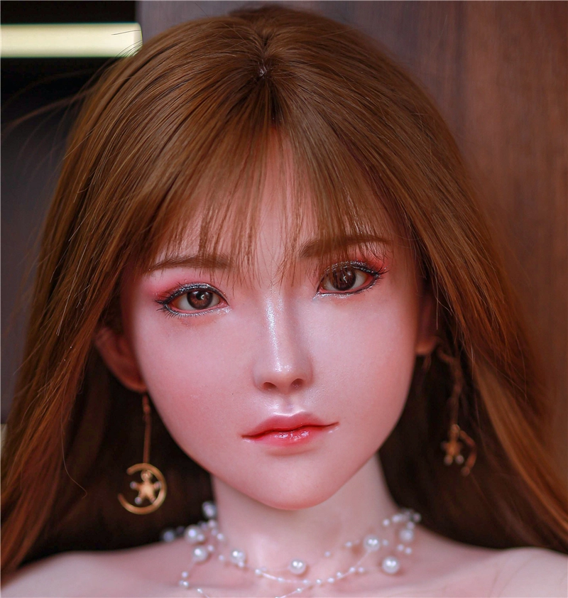 JYDOLL Real Silicone Sex Doll Head