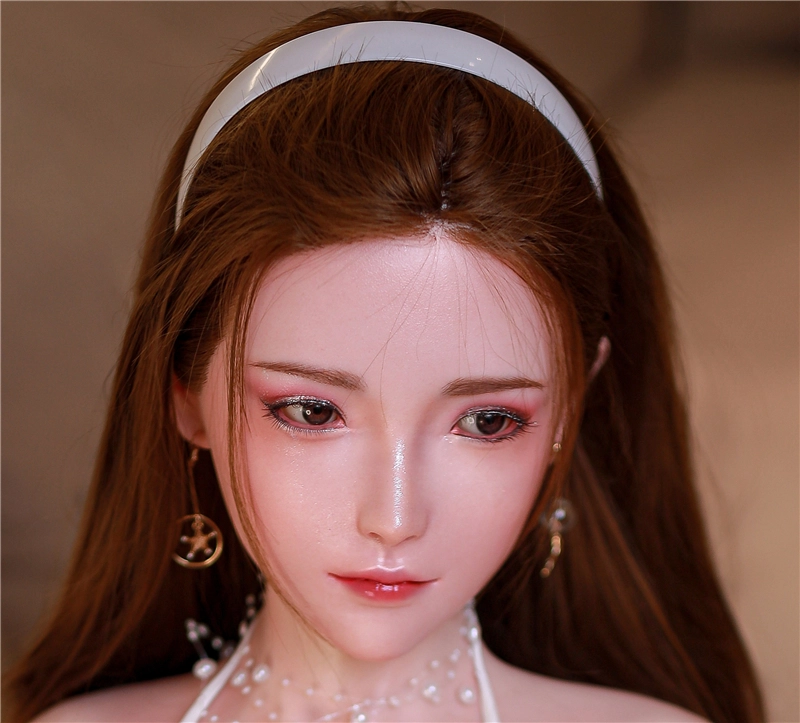 JYDOLL Real Silicone Sex Doll Head