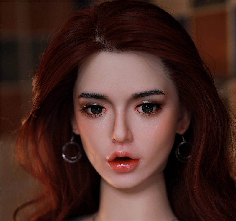 JYDOLL Real Silicone Sex Doll Head