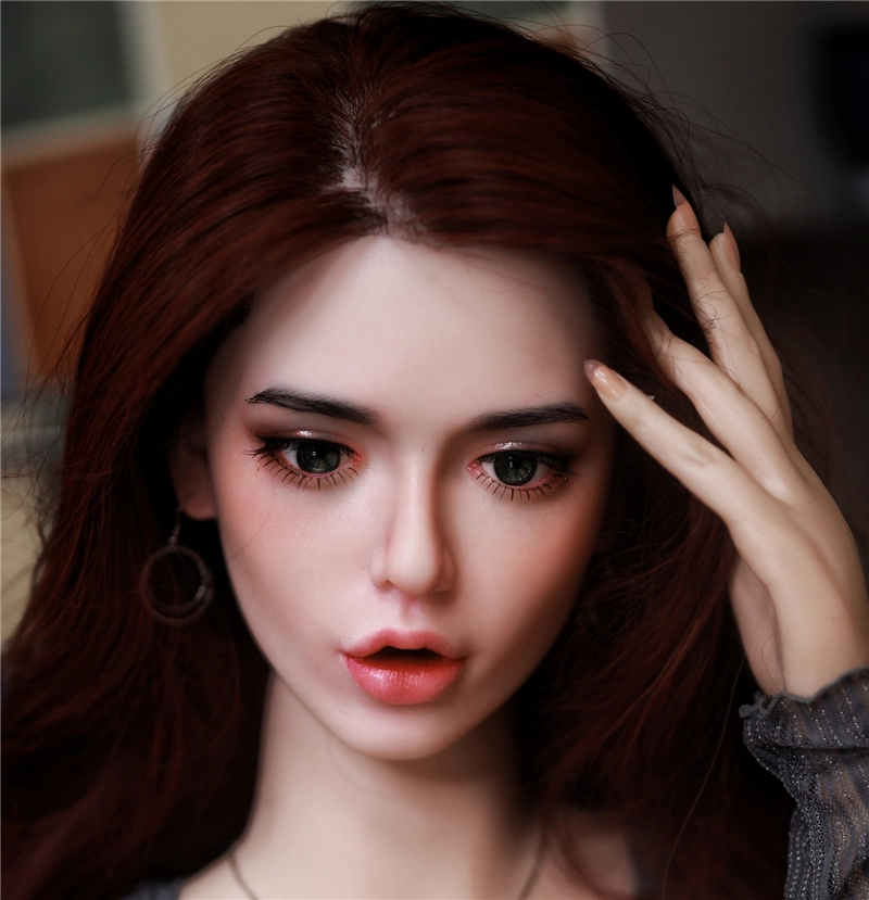 JYDOLL Real Silicone Sex Doll Head