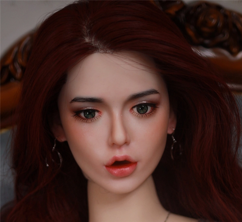 JYDOLL Real Silicone Sex Doll Head