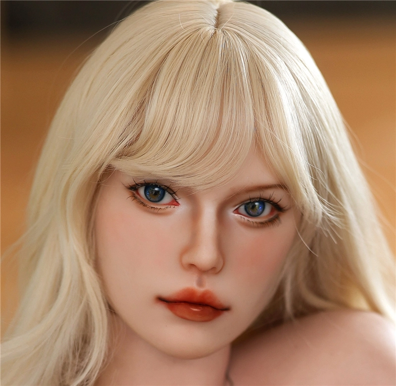 JYDOLL Real Silicone Oral Sex Doll Head