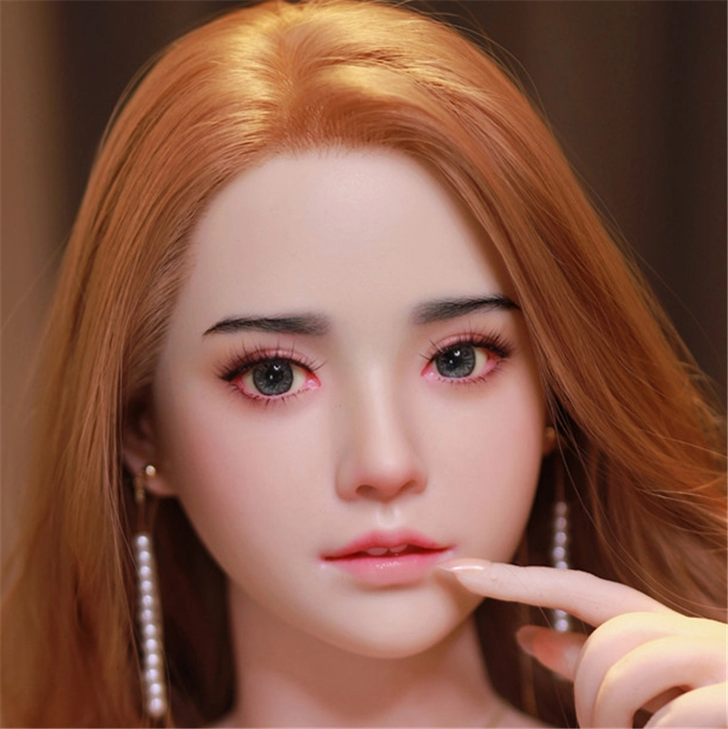 JYDOLL Real Silicone Oral Sex Doll Head