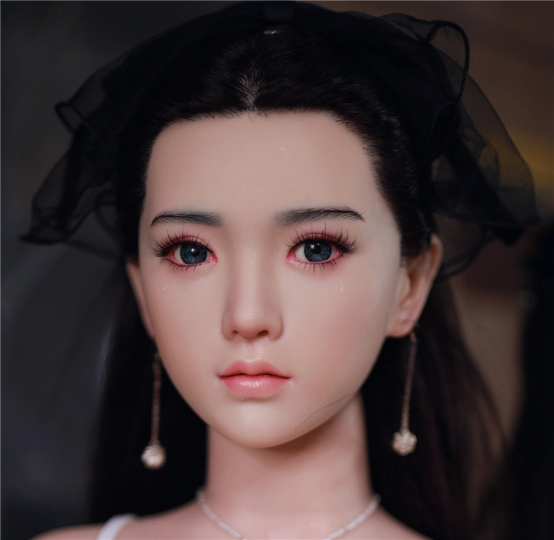 JYDOLL Real Silicone Sex Doll Head