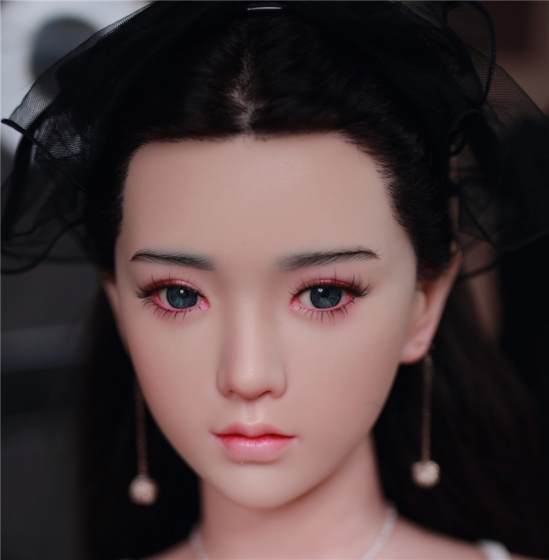 JYDOLL Real Silicone Sex Doll Head