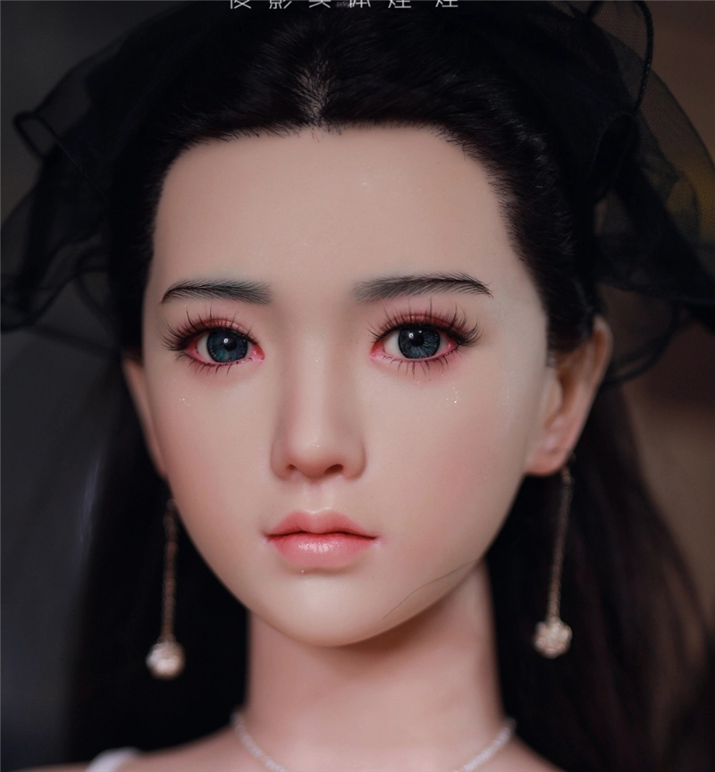 JYDOLL Real Silicone Sex Doll Head