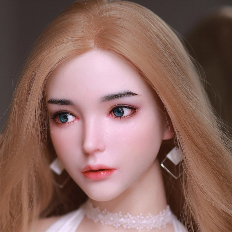 JYDOLL Real Silicone Sex Doll Head