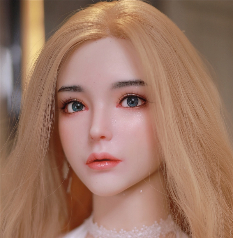 JYDOLL Real Silicone Sex Doll Head