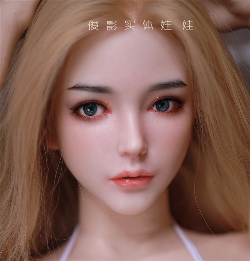 JYDOLL Real Silicone Sex Doll Head