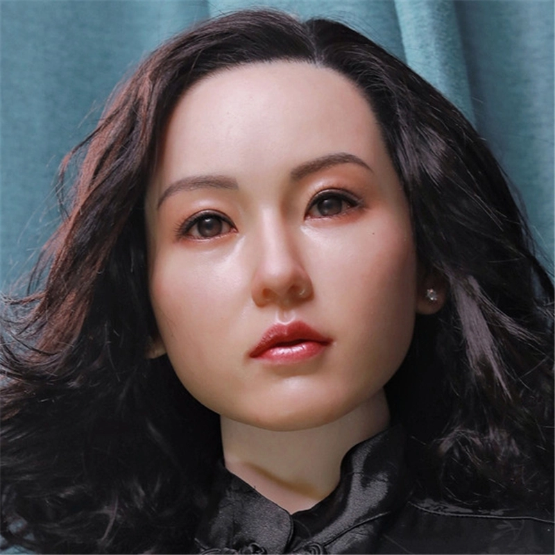 JYDOLL Real Silicone Sex Doll Head