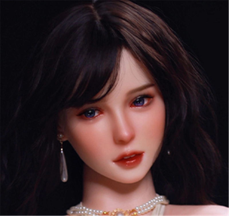 JYDOLL Real Silicone Sex Doll Head