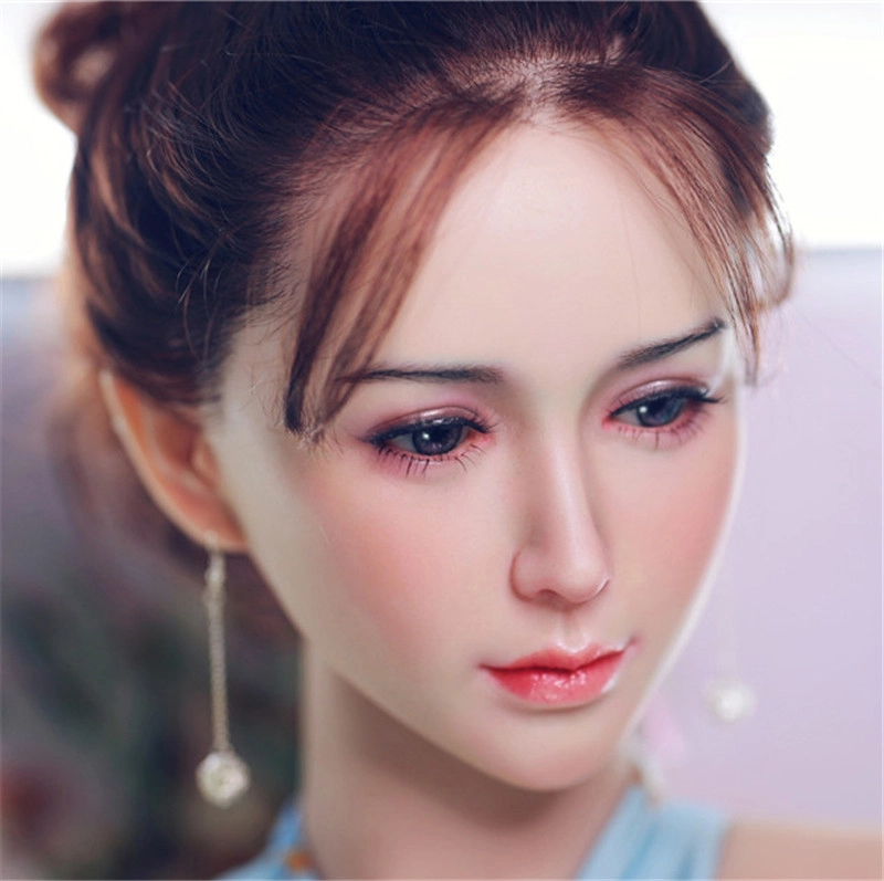 JYDOLL Real Silicone Sex Doll Head