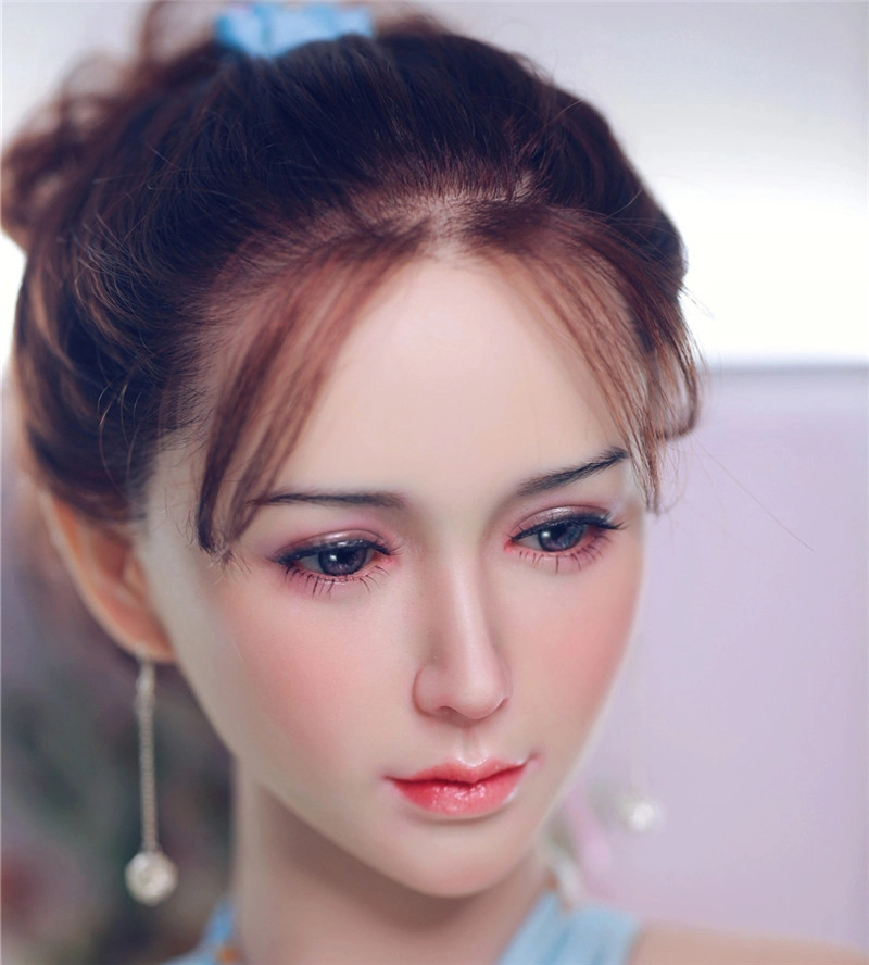 JYDOLL Real Silicone Sex Doll Head