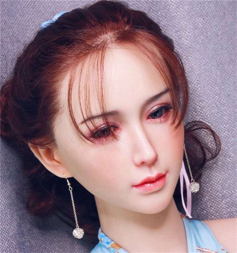 JYDOLL Real Silicone Sex Doll Head