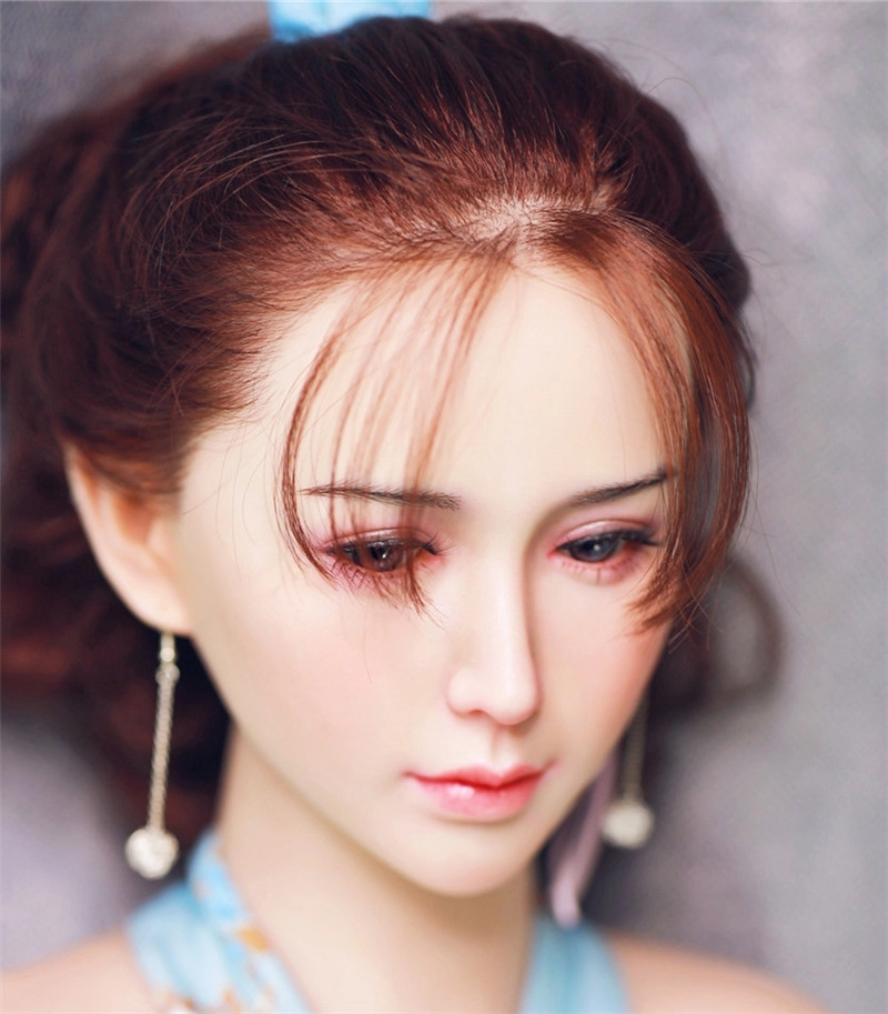 JYDOLL Real Silicone Sex Doll Head