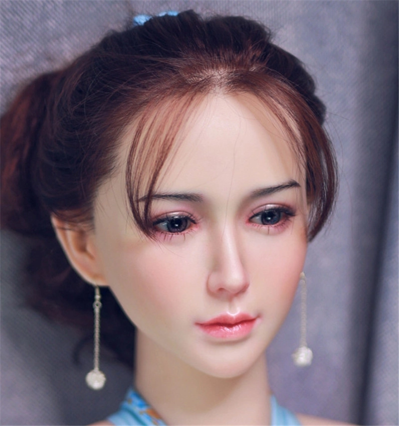 JYDOLL Real Silicone Sex Doll Head