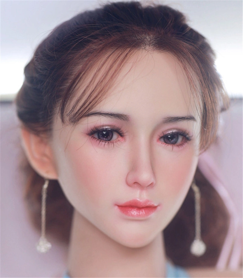 JYDOLL Real Silicone Sex Doll Head