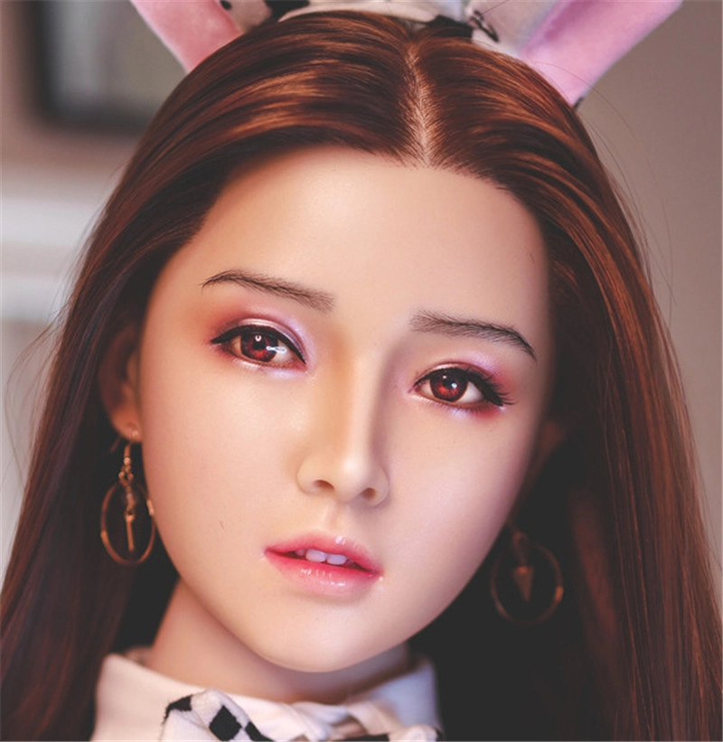 JYDOLL Real Silicone Sex Doll Head