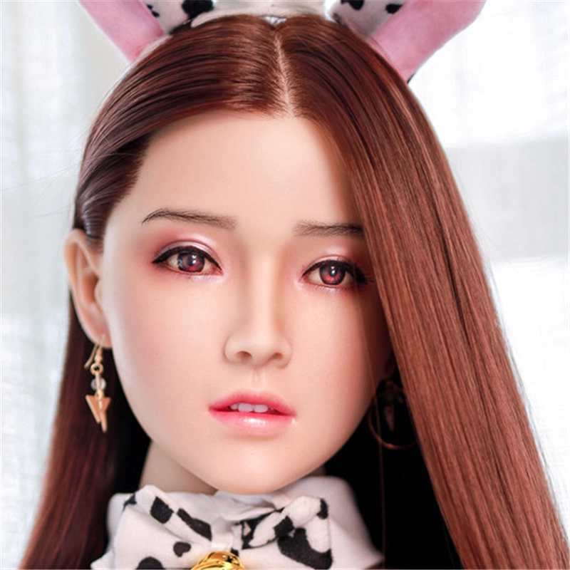 JYDOLL Real Silicone Sex Doll Head