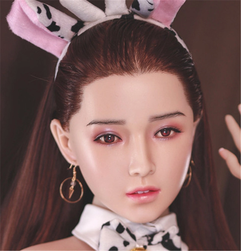 JYDOLL Real Silicone Sex Doll Head