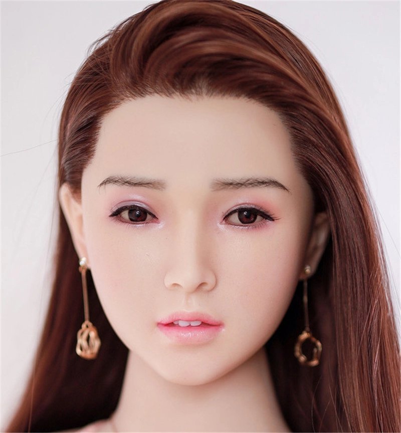 JYDOLL Real Silicone Sex Doll Head