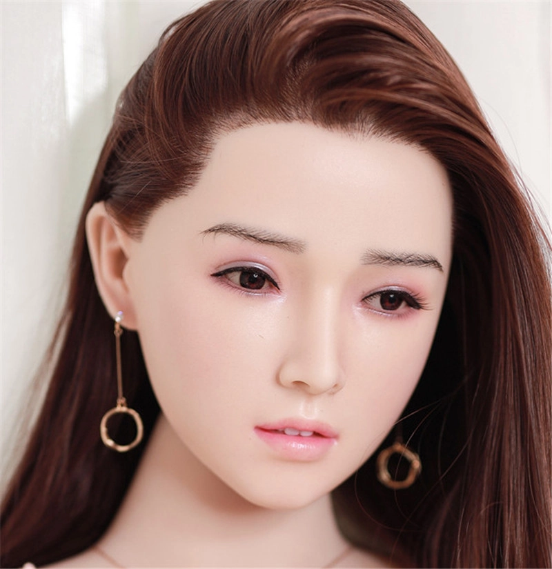 JYDOLL Real Silicone Sex Doll Head