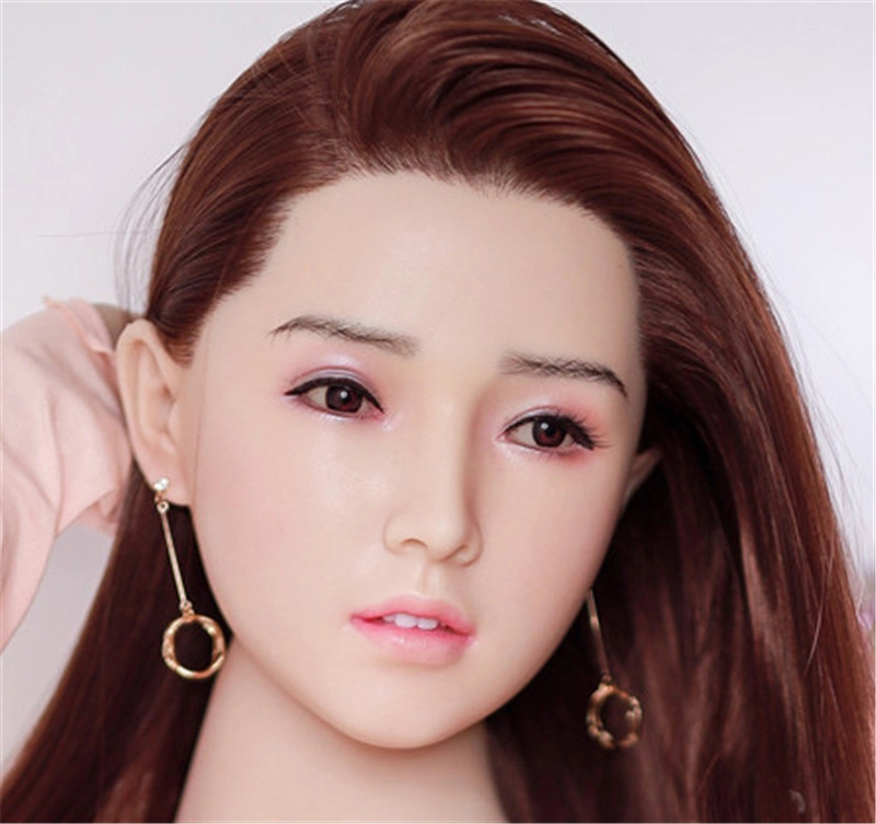 JYDOLL Real Silicone Sex Doll Head