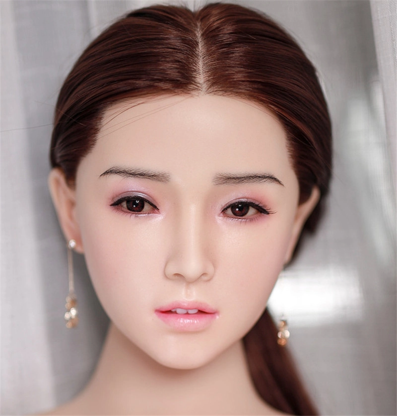 JYDOLL Real Silicone Sex Doll Head