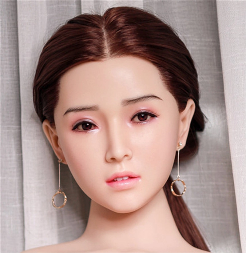 JYDOLL Real Silicone Sex Doll Head