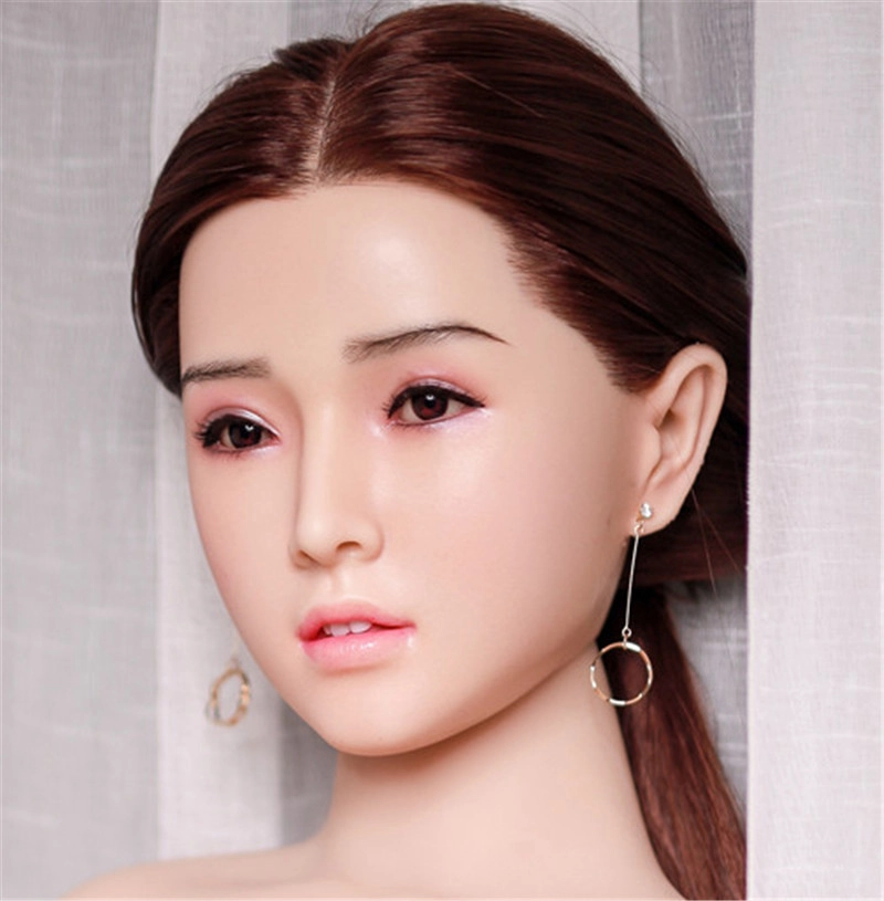 JYDOLL Real Silicone Sex Doll Head