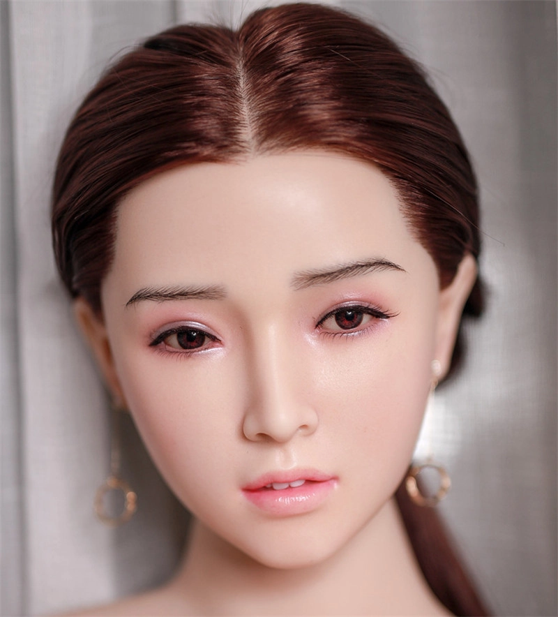 JYDOLL Real Silicone Sex Doll Head