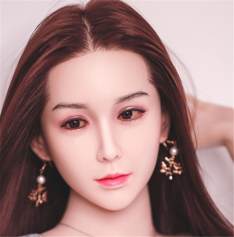 JYDOLL Real Silicone Sex Doll Head