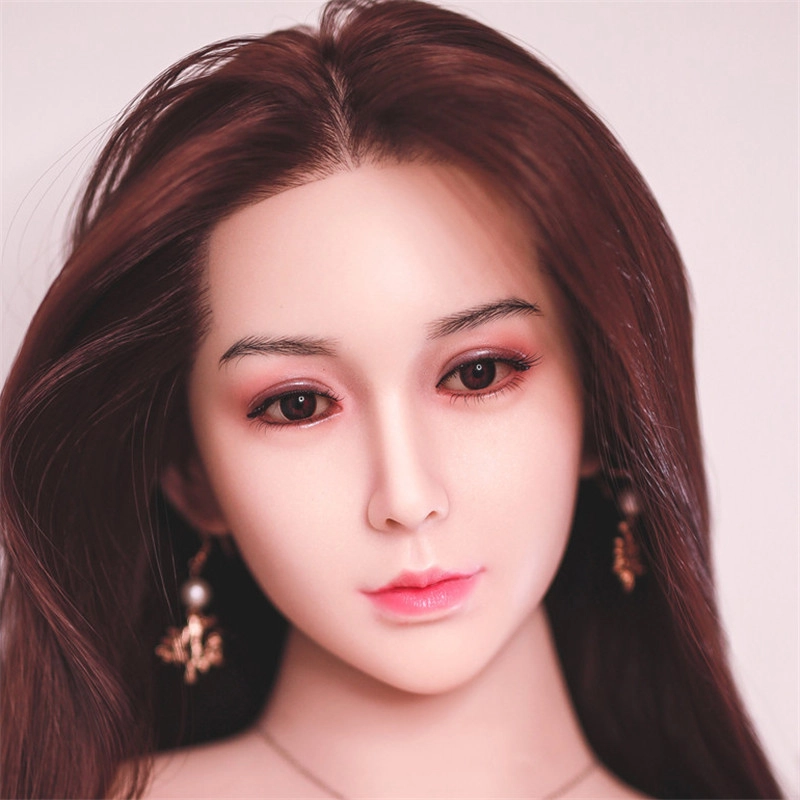 JYDOLL Real Silicone Sex Doll Head