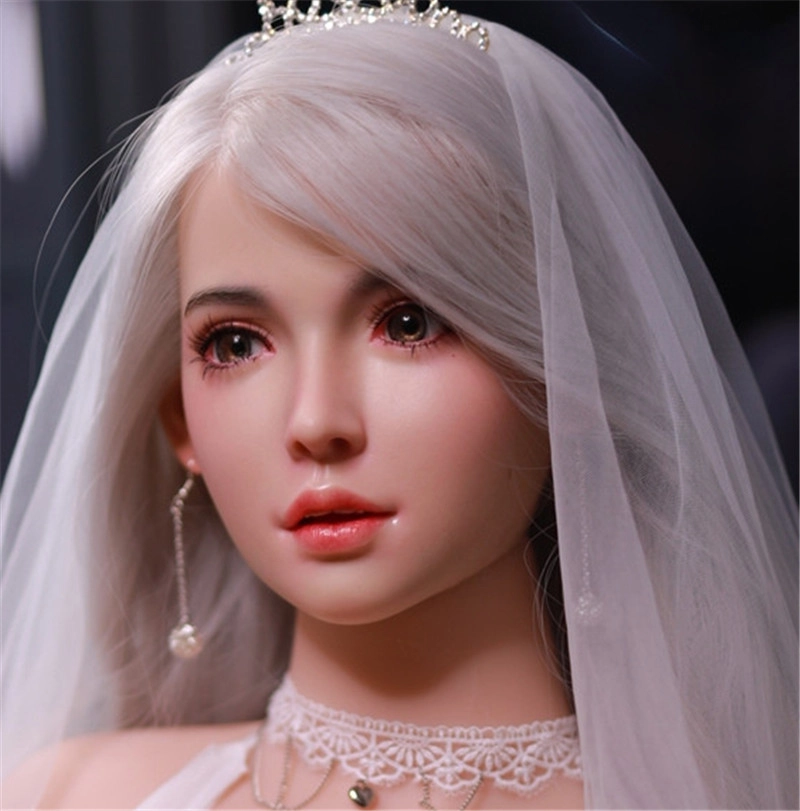 JYDOLL Real Silicone Sex Doll Head