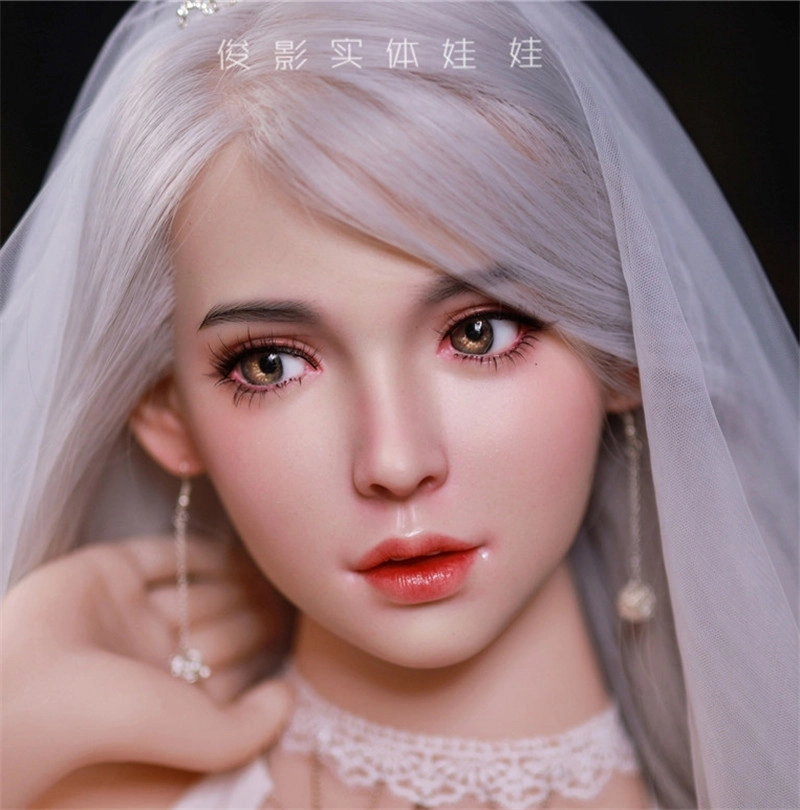 JYDOLL Real Silicone Sex Doll Head