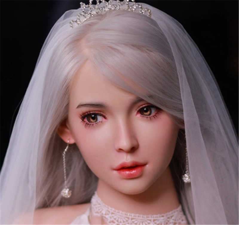 JYDOLL Real Silicone Sex Doll Head