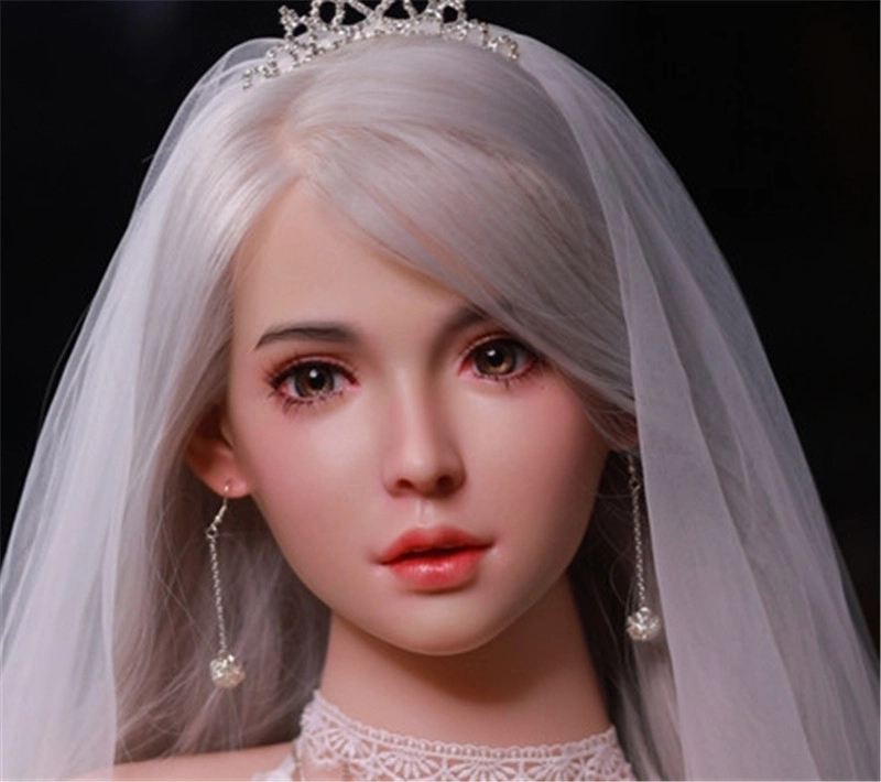 JYDOLL Real Silicone Sex Doll Head