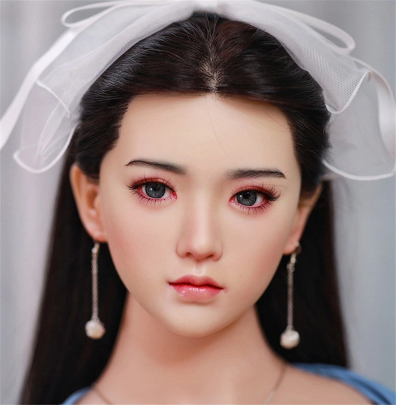 JYDOLL Real Silicone Sex Doll Head