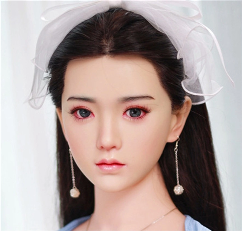 JYDOLL Real Silicone Sex Doll Head